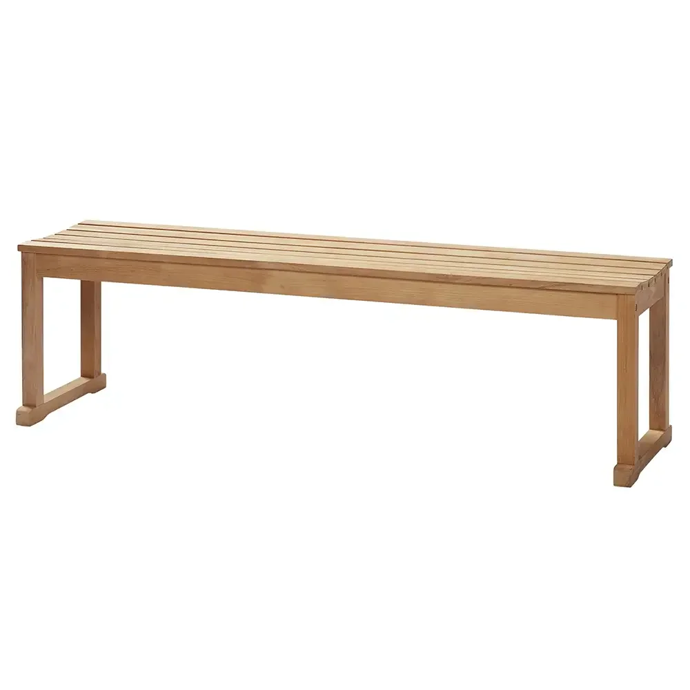 Cinas, Vega Bank 150 cm Teakholz