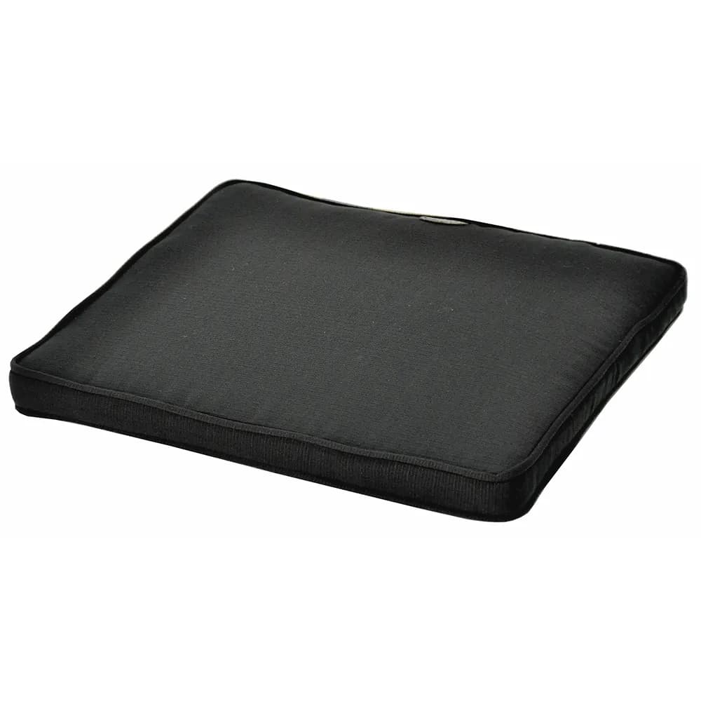 Fritab, Schwarz Struktur Sitzkissen Struktur 43 X 45 cm