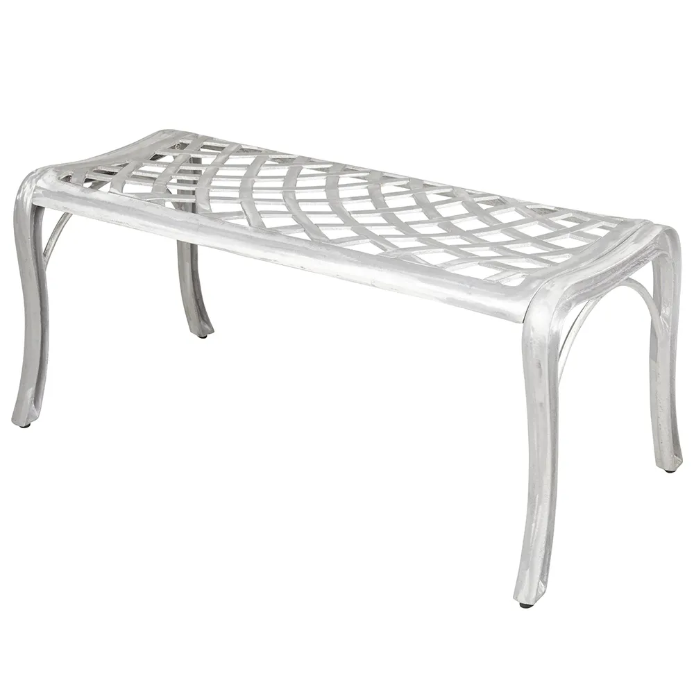 Brafab, Arras Bank 54x101 cm Aluminium