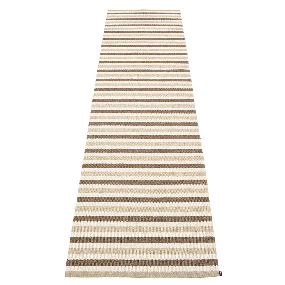Pappelina, Teo Teppich 70x300 cm Brown/Beige/Vanilla