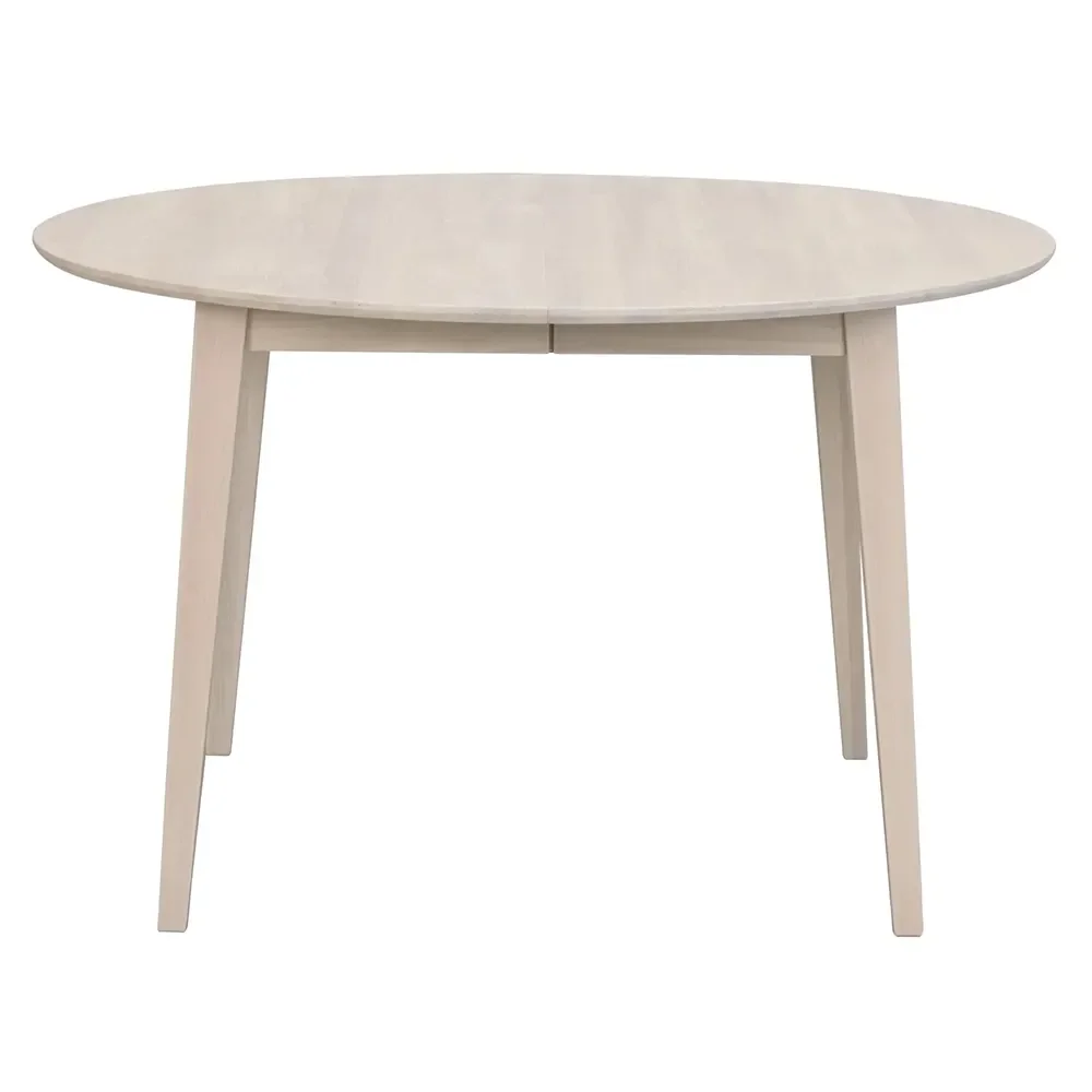 Rowico Home, Filippa Esstisch 120-165x120 cm weiß pigmentierte Eiche