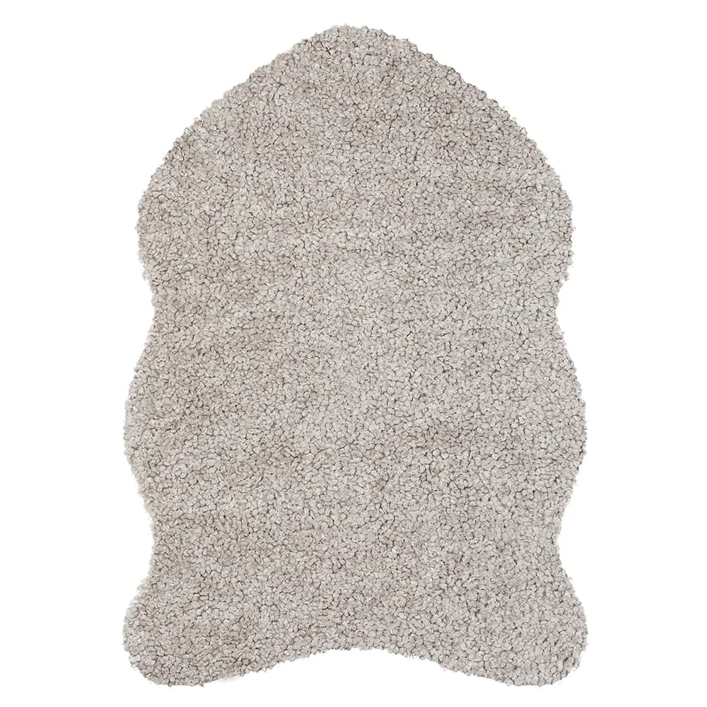 Skinnwille, Lumme Teppich 60x90 cm Sand