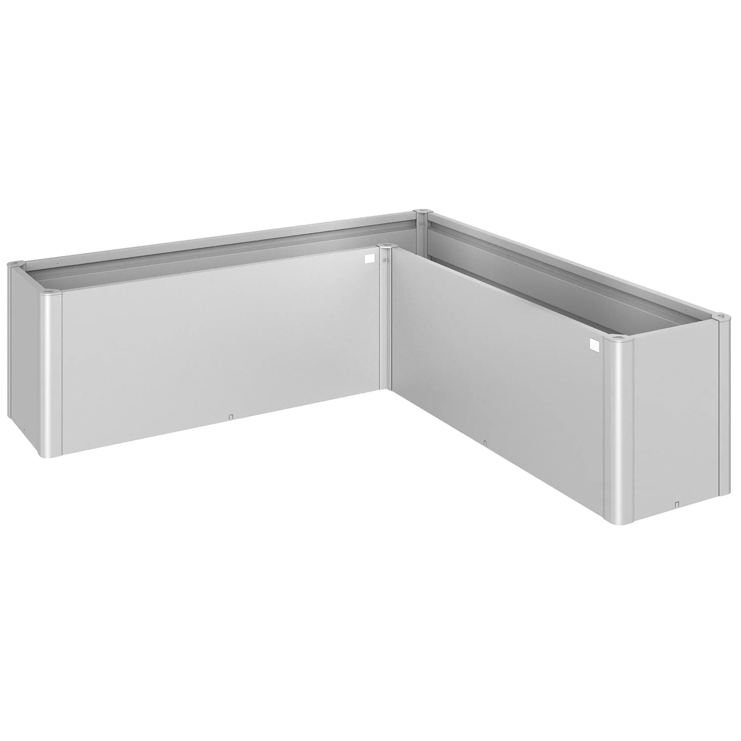 Biohort, Belvedere Pflanzbeet midi Größe l200 metallic silber Biohort