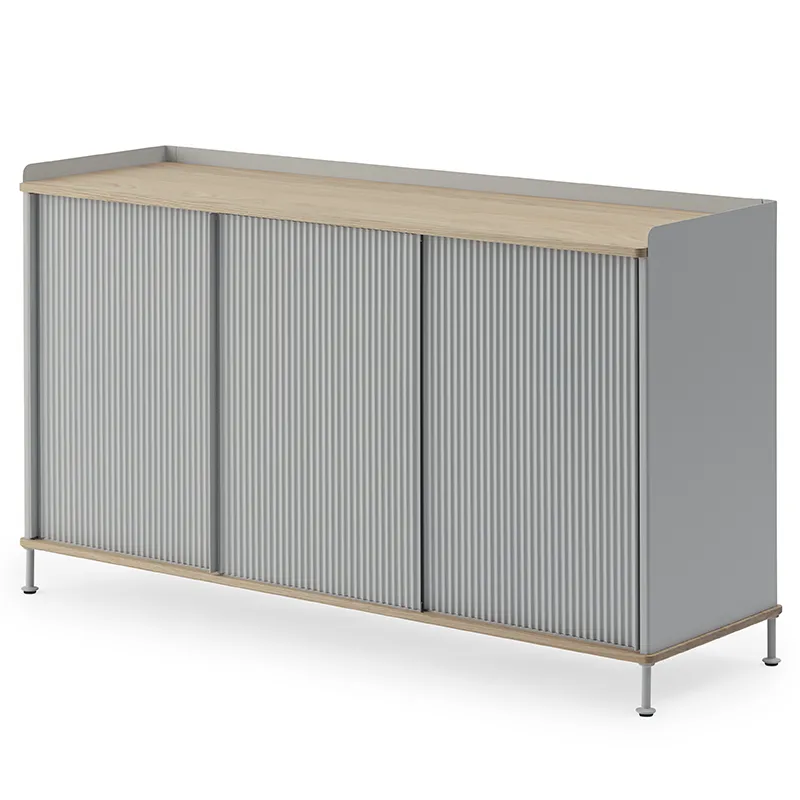 Muuto, Enfold Anrichte 148 x 45 cm - oiled oak Grey