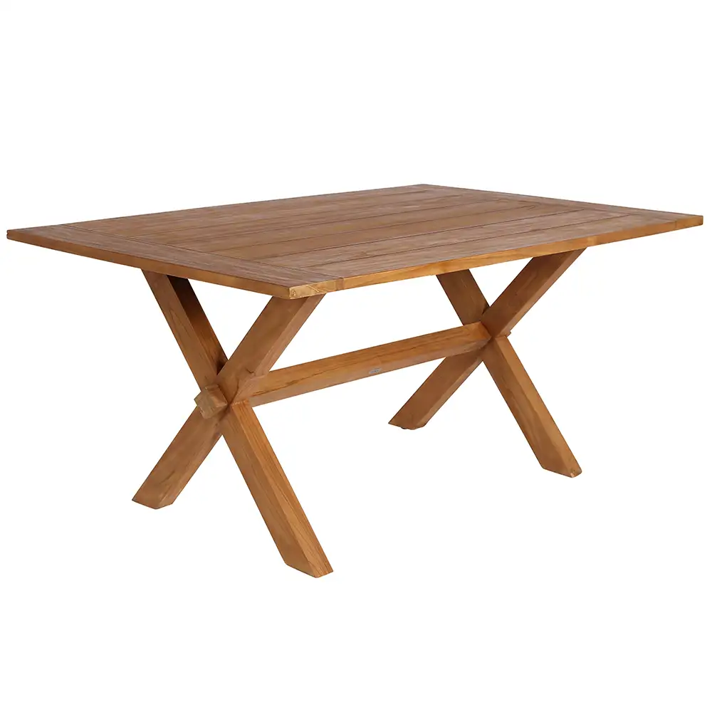 Sika Design, Kolonialer Esstisch 160x100 cm Teak