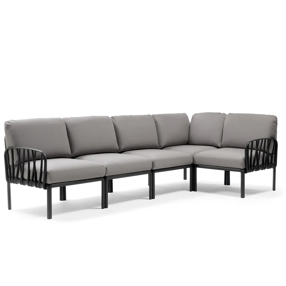 Nardi, Komodo 5 Ecksofa Anthrazit - Grigio