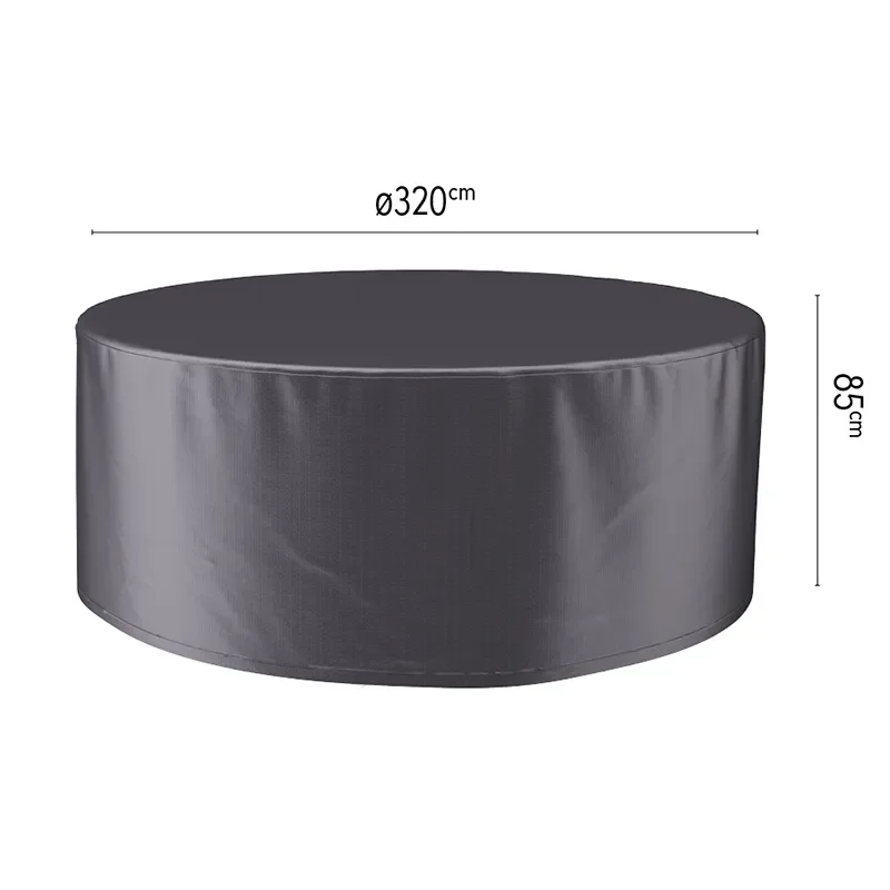 Platinum Aerocover, Möbelabdeckung rund 320cm