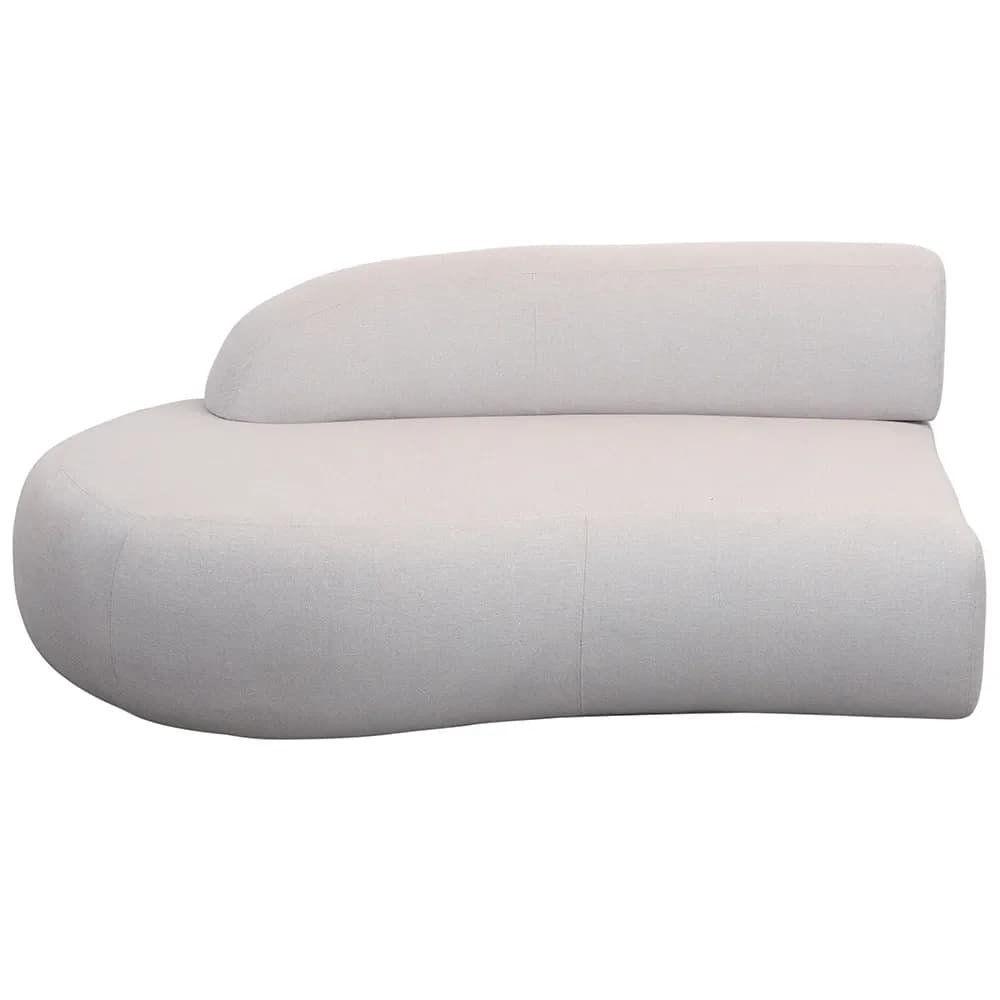 Cane-line, Mellow Sofa Modul rechts mit kurzem Rücken Sand