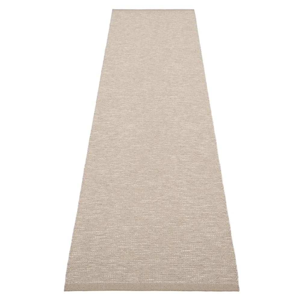 Pappelina, Sam teppich 70 x 300 cm Dark Linen/Linen