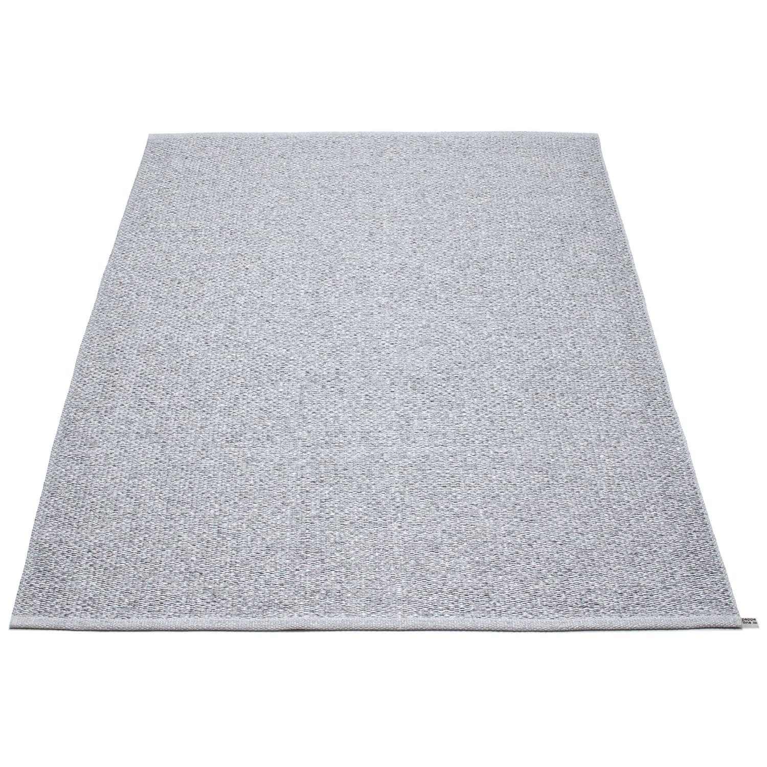 Pappelina, Svea Teppich 180x260 cm grey metallic / light grey