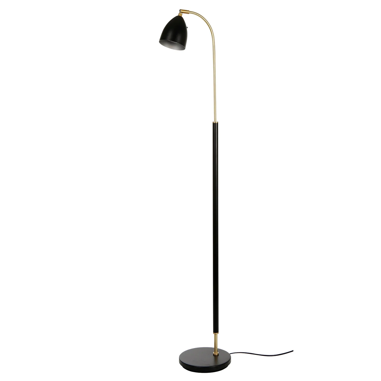 Belid, Deluxe Stehlampe Schwarz/Messing Mr16 Inkl Lichtquelle