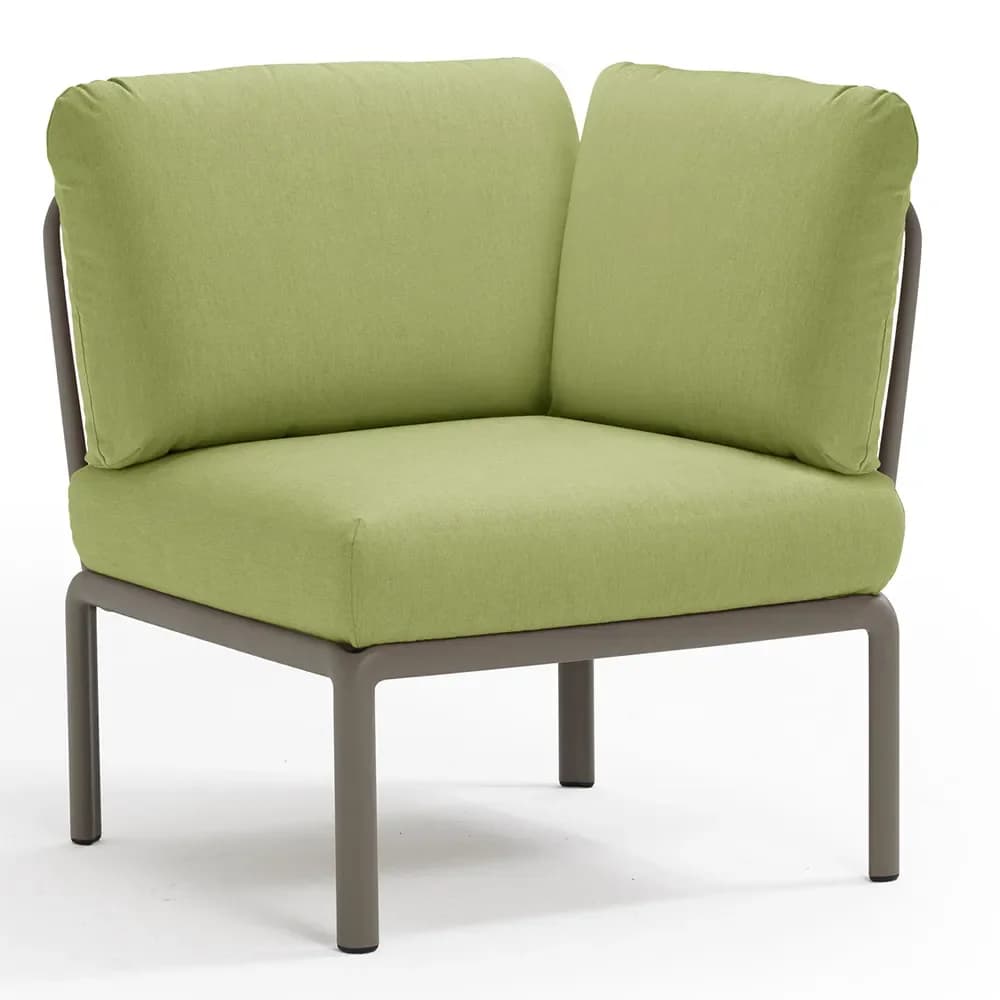 Nardi, Komodo Eckstück Tortora - Avocado Sunbrella
