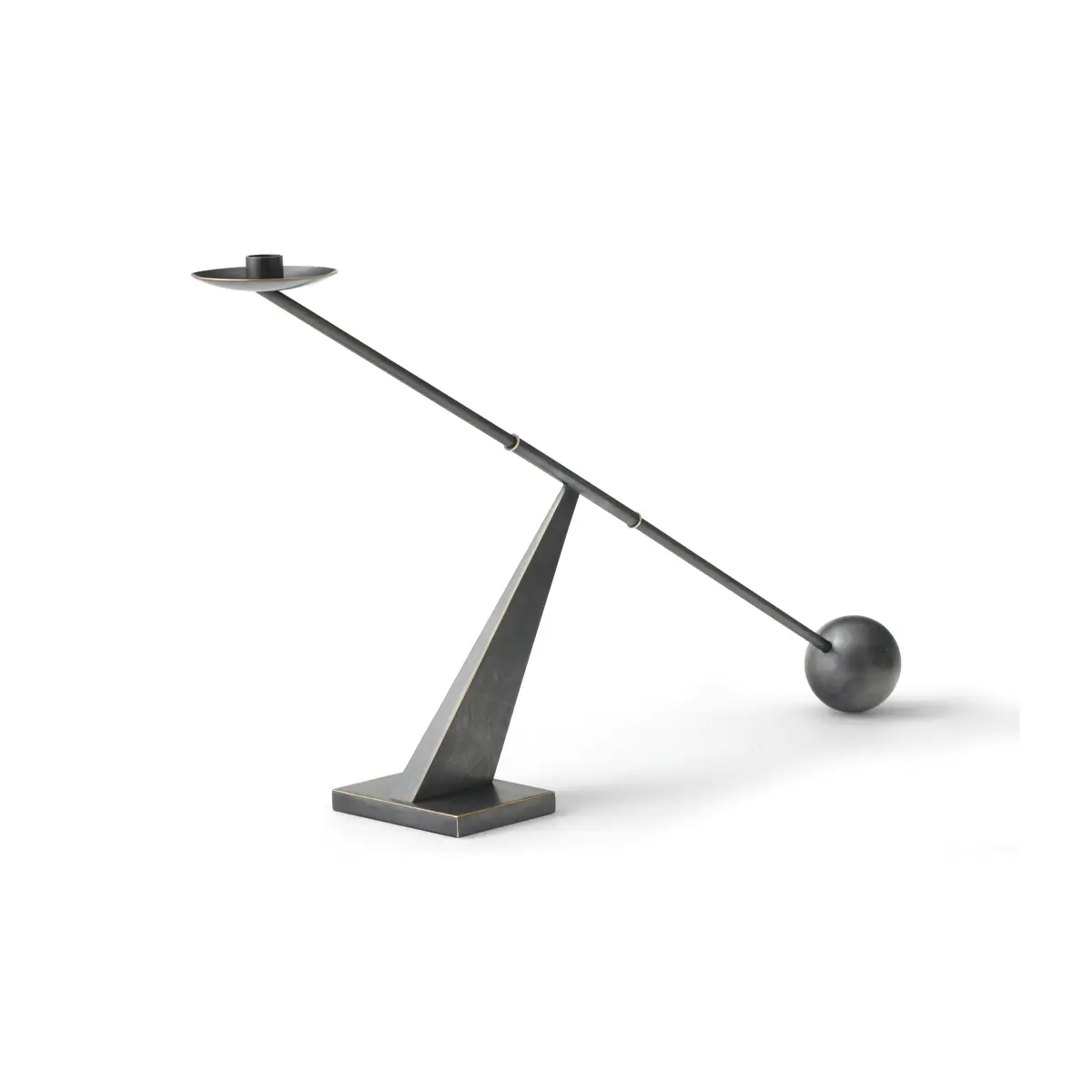 Audo Copenhagen Interconnect Kerzenhalter 70 cm Bronzed brass