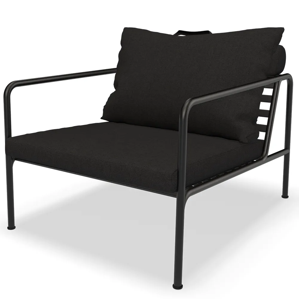 Houe, Avon Sessel Charcoal/Schwarz