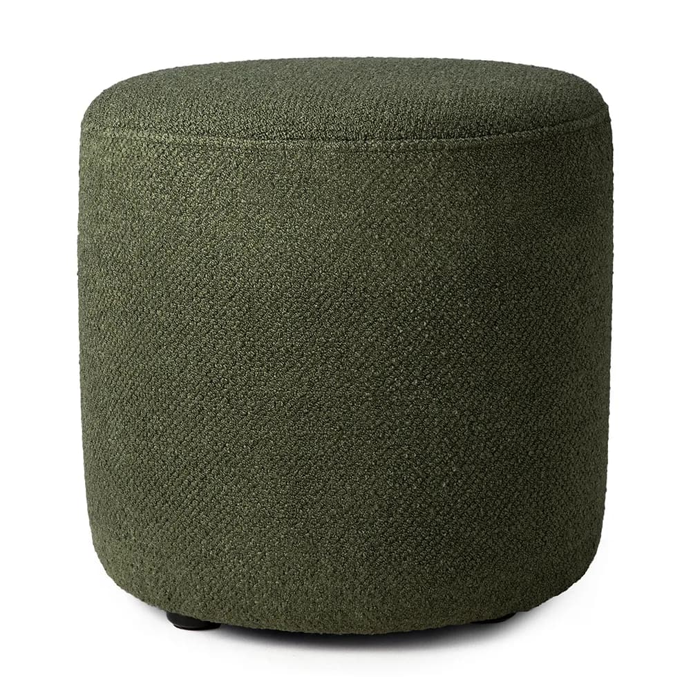 Ethnicraft, Barrow Pouf Ø40 cm Tannengrün