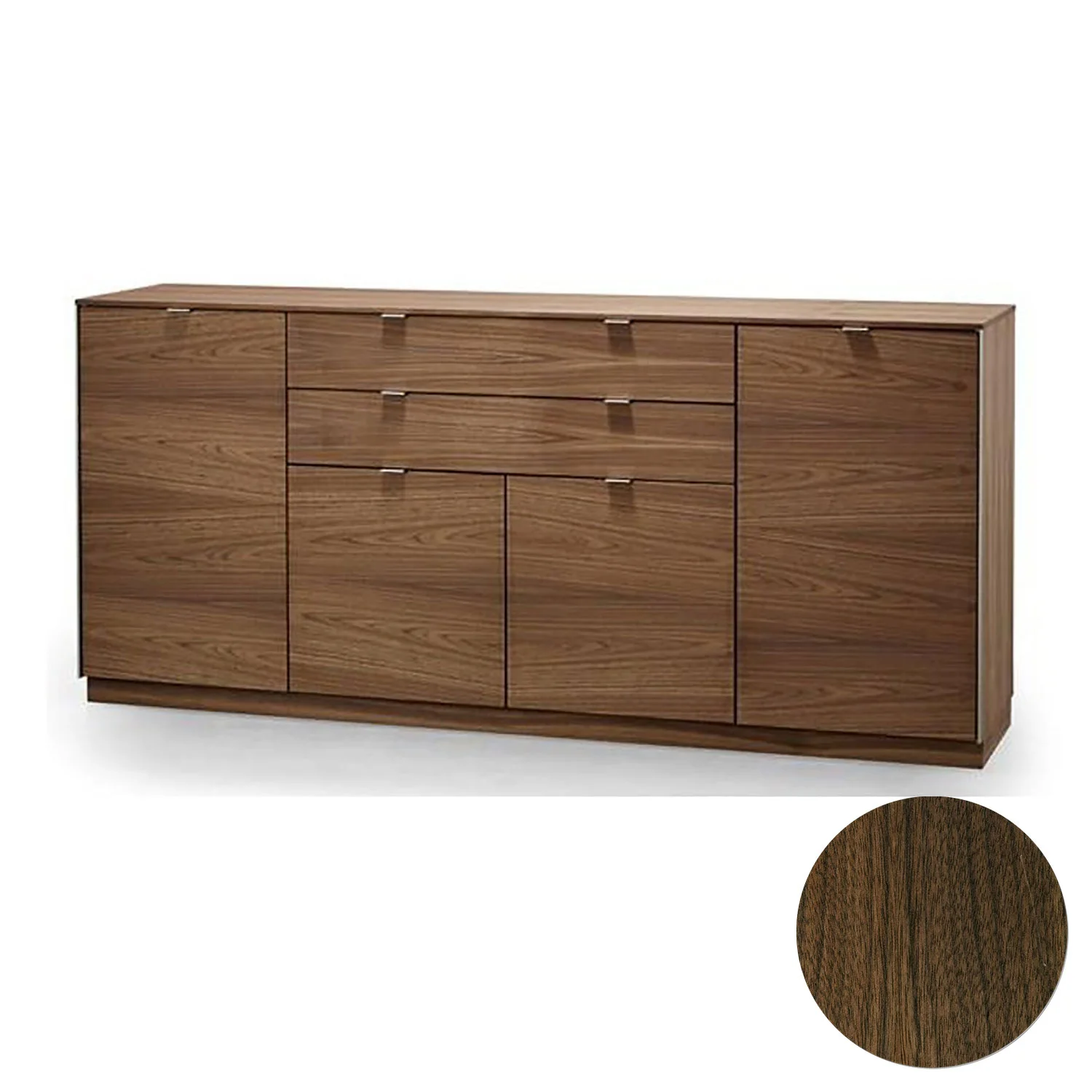 Skovby, Sm942 Anrichte Nussbaum Lack 194X44X88Cm