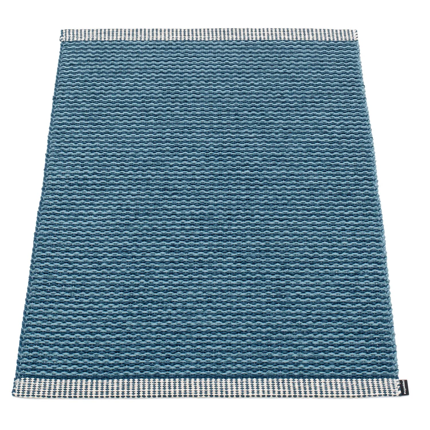 Pappelina, Mono Teppich 60x85 cm ocean blue / dove blue