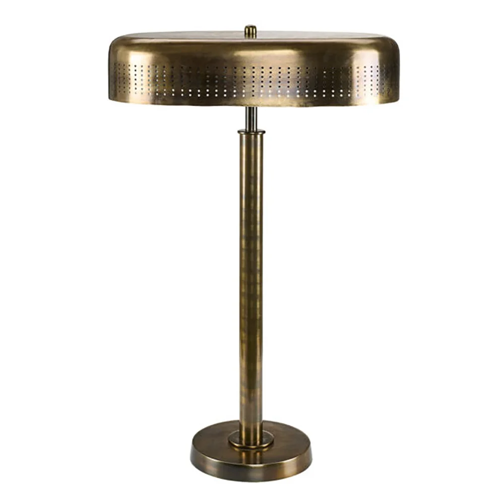 Armando Tischlampe antikes Messing