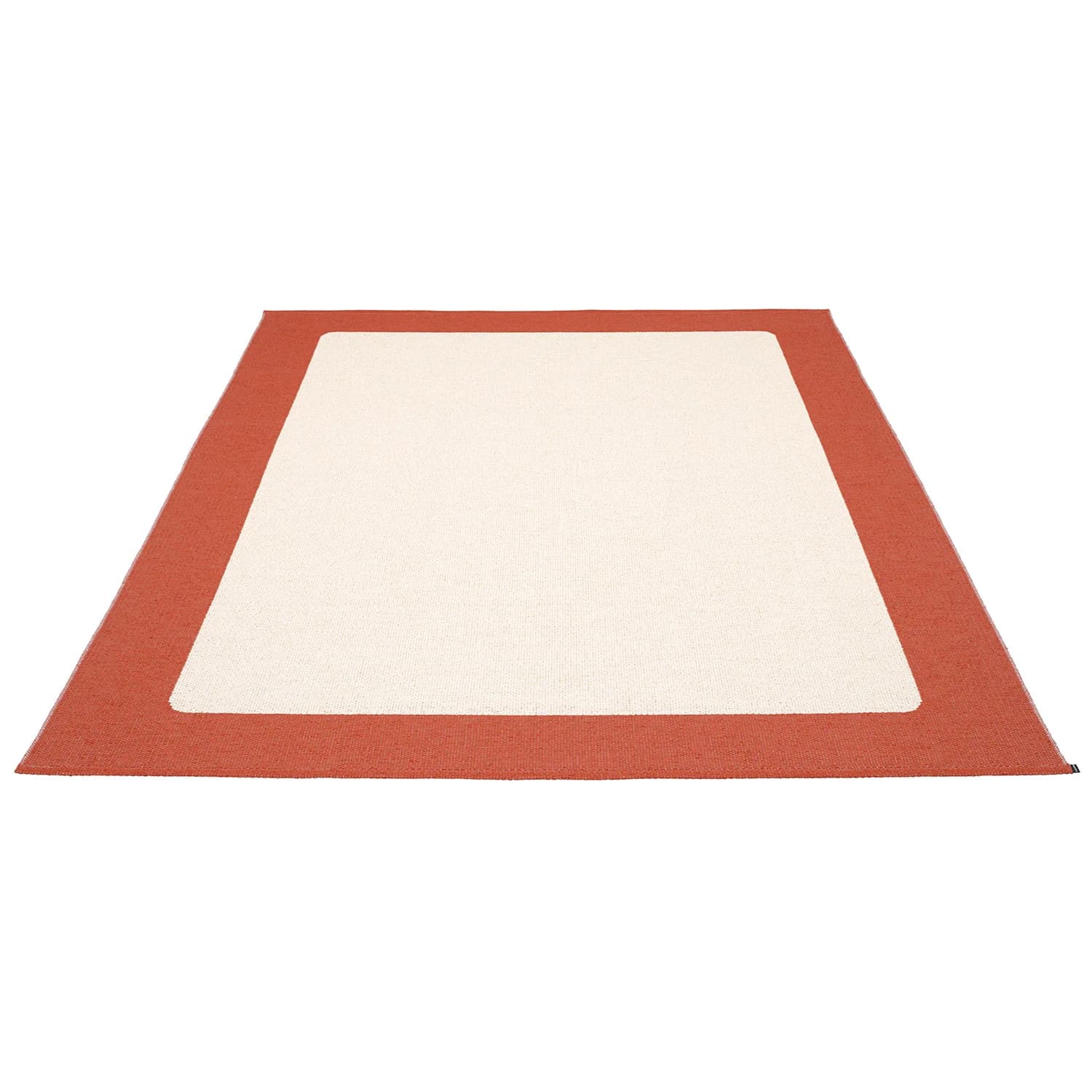 Pappelina, Ilda Teppich 180x180 cm brick / vanilla