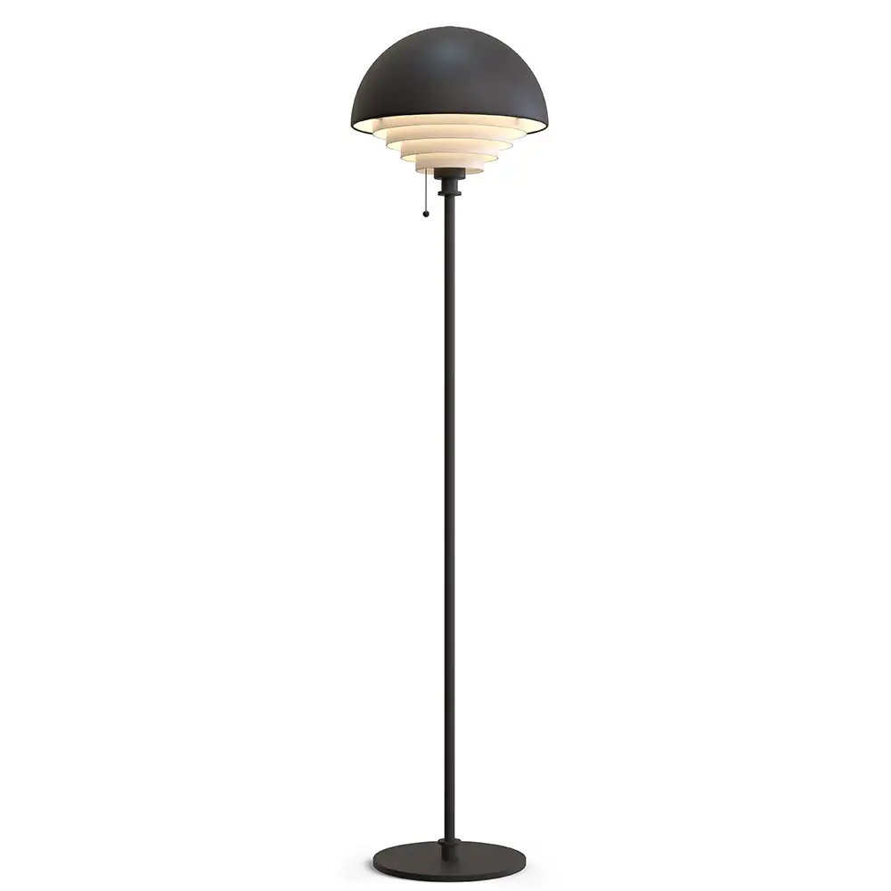 Herstal Motown Stehleuchte 150 cm Schwarz
