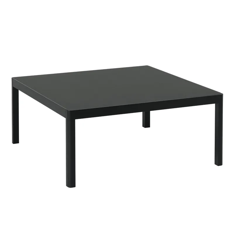Muuto, Workshop Couchtisch 86 x 86 cm - Black Linoleum