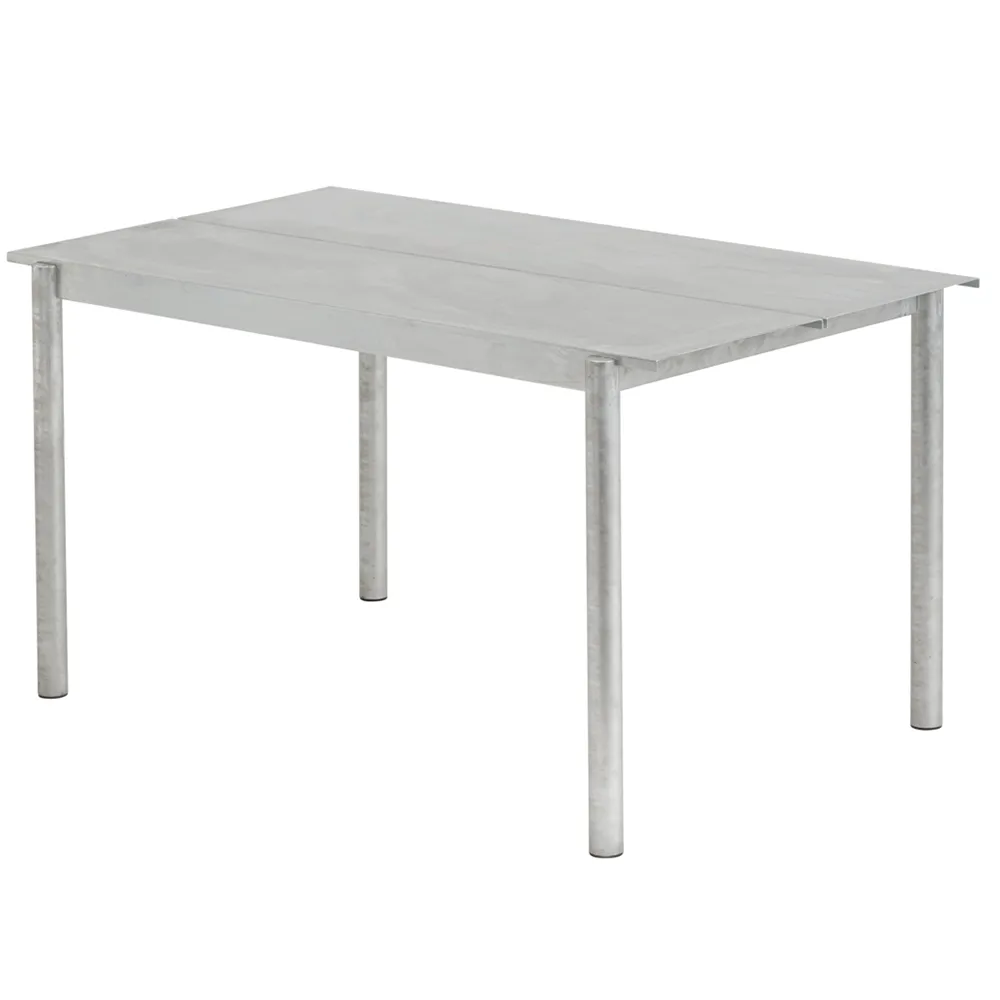 Muuto, Linear Steel Esstisch 140X75 cm Warm Galvanized Steel