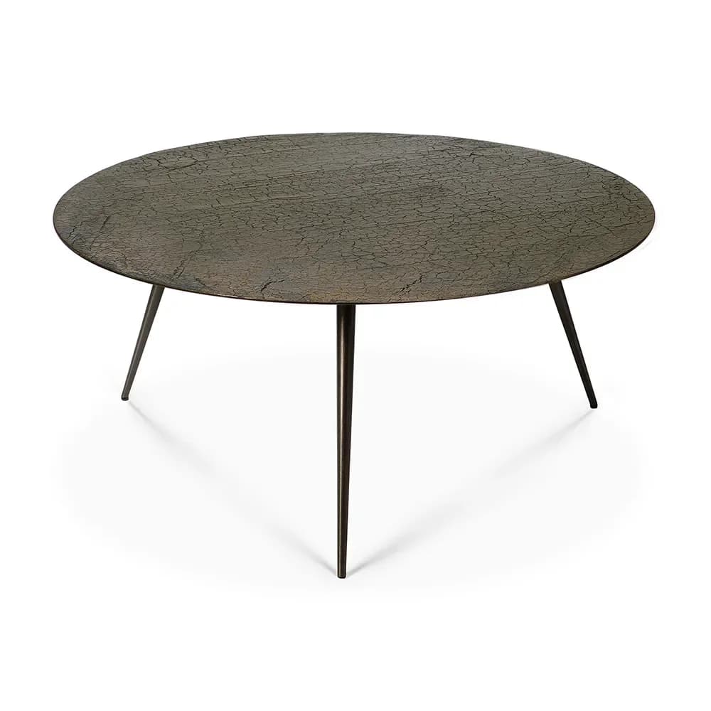Ethnicraft, Luna Couchtisch Ø80 cm Whisky