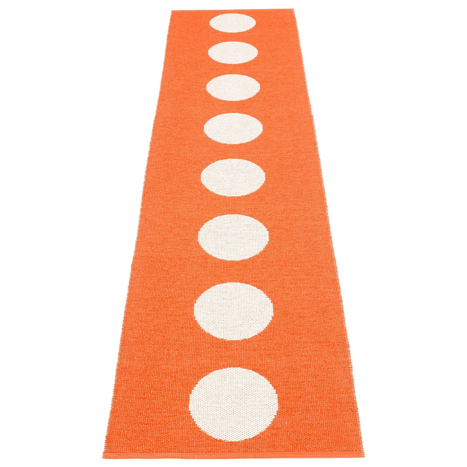 Pappelina, Vera Teppich 70x300 cm orange / vanilla