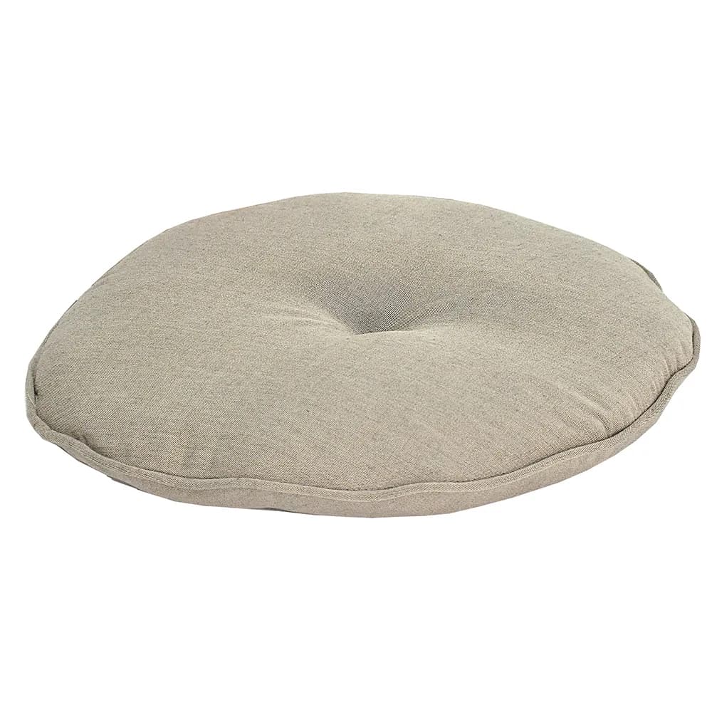 Fritab, Wiener Sitzkissen rund 37 cm Beige