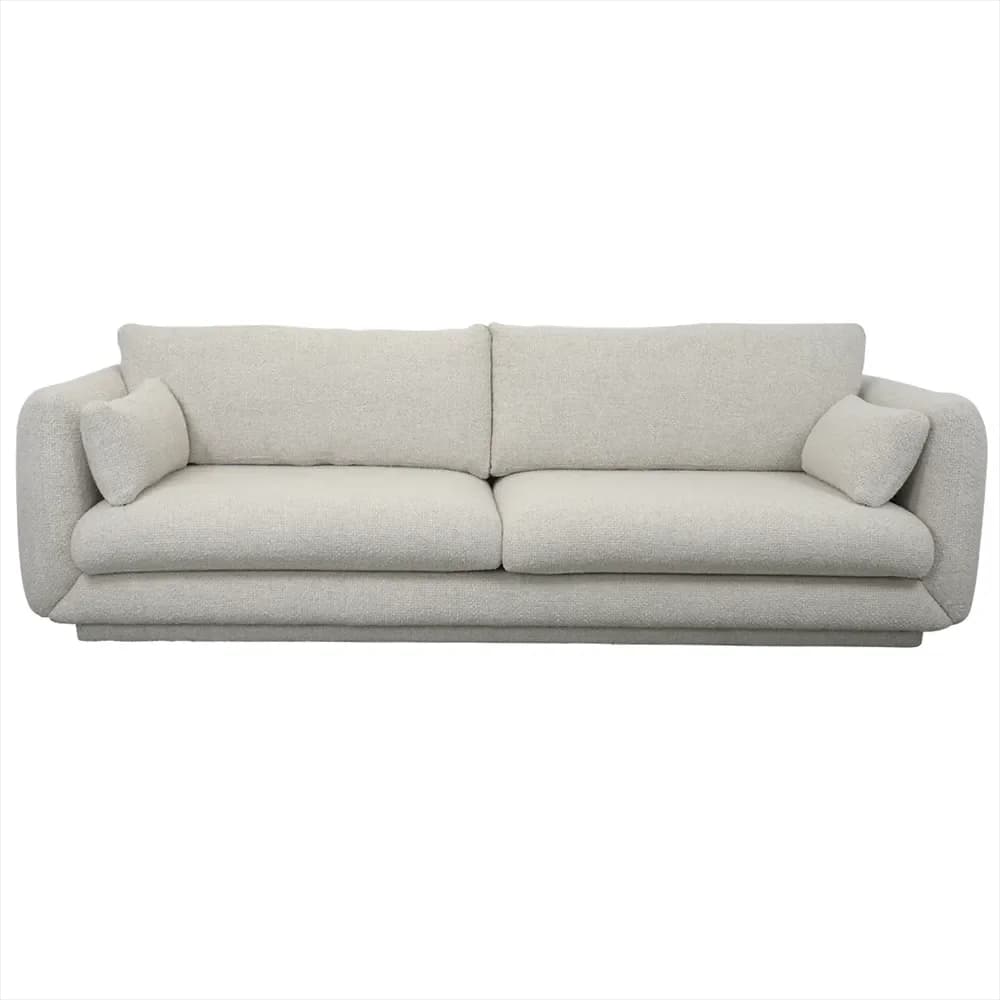 Cane-line, Bloom 3-Sitzer Sofa mit Sockel Sand
