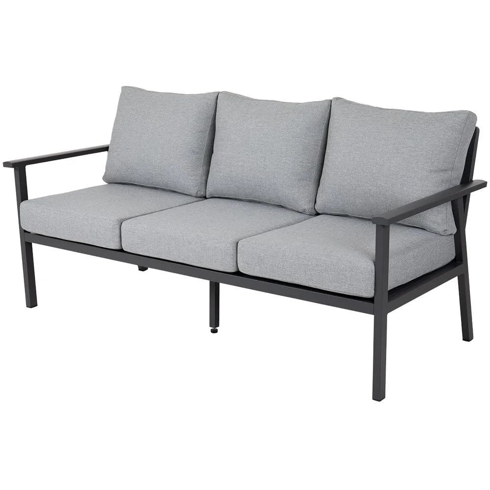 Brafab, Samvaro 3-Sitzer Sofa anthrazit / grau