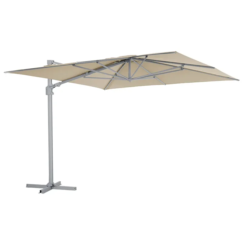Brafab, Vinovo sonnenschirm 300x300 cm Light grey / Khaki