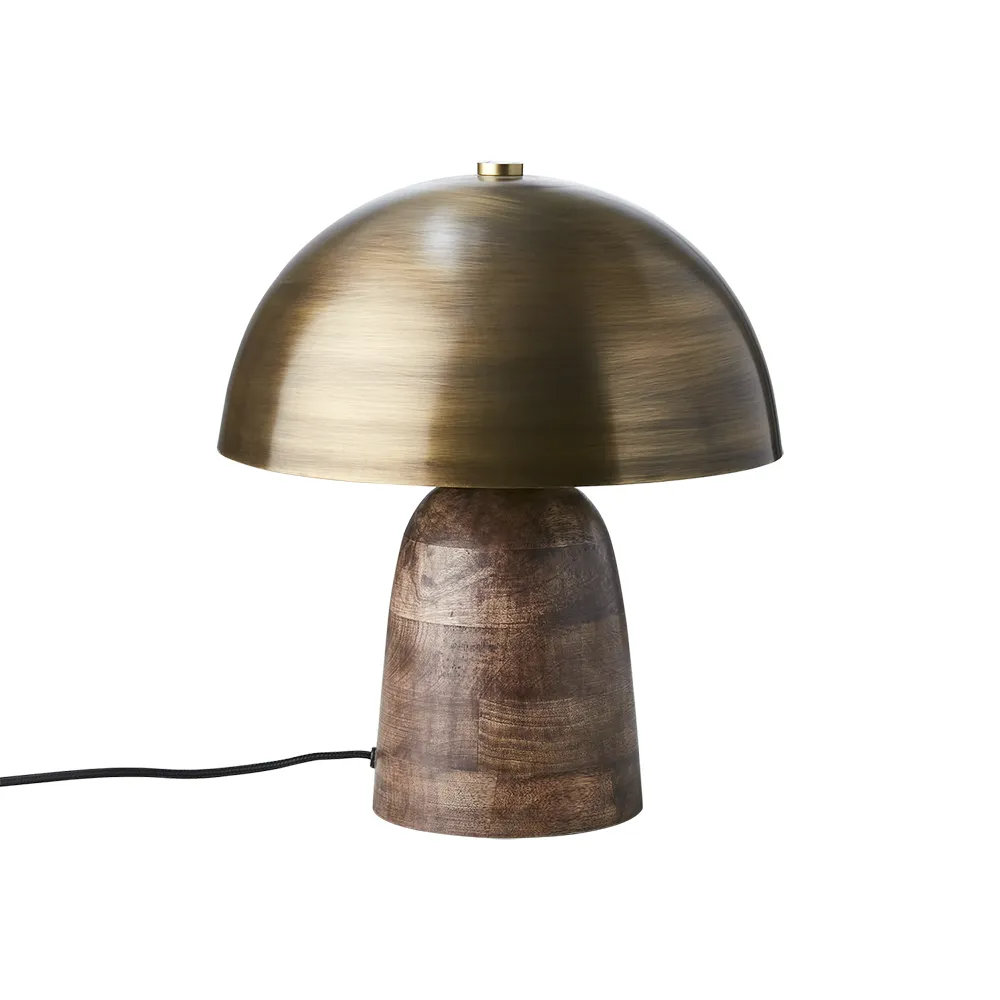 Affari of Sweden, FUNGI Table lamp/Limited Edition M Brass colour/brown