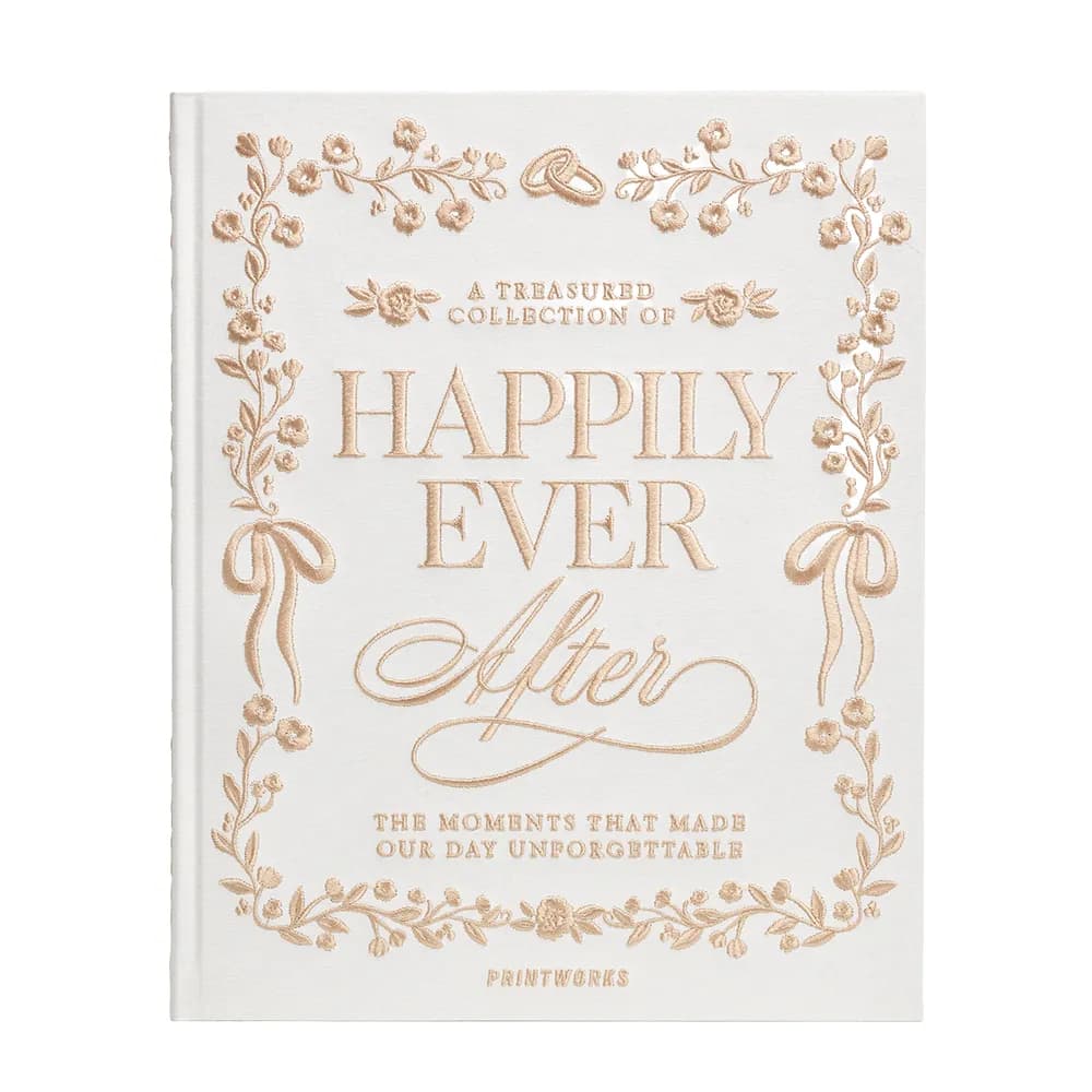Printworks, Embroidered Photo Album - Happily Ever After