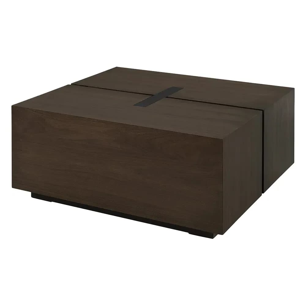 Artwood, Maddox Couchtisch 80x80 cm braun