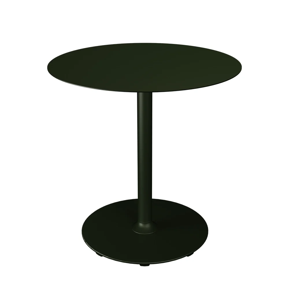 Houe, PICO Couchtisch Ø74 cm, runde Basis Olive green