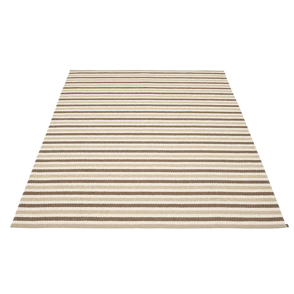 Pappelina, Teo Teppich 180x260 cm Brown/Beige/Vanilla