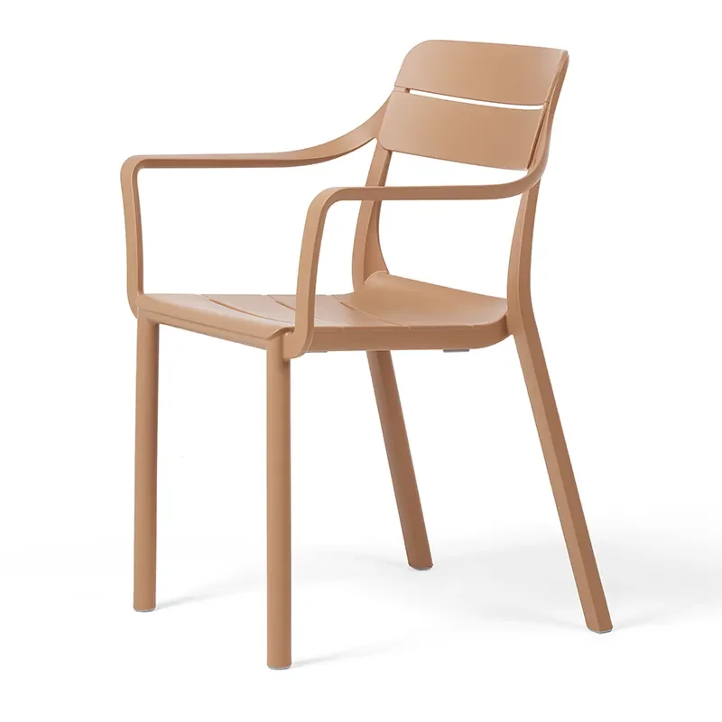Nardi, Cassia stuhl mit armlehne Cappuccino
