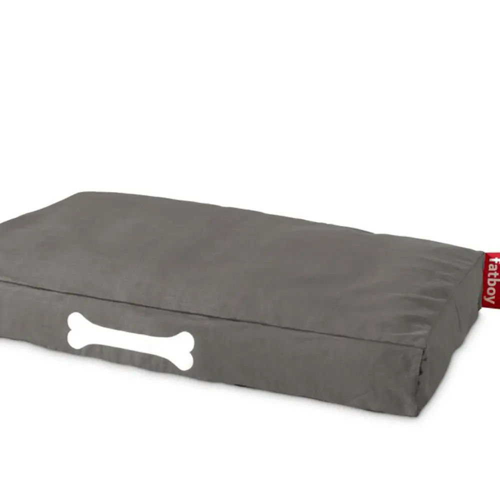 Fatboy, doggielounge L canvas Hundebett recycled charcoal grey