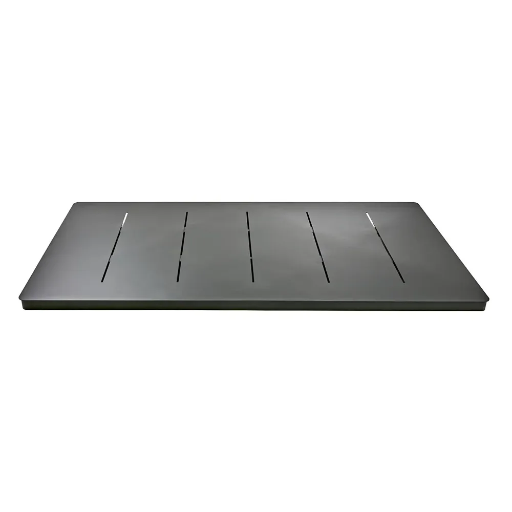 Brafab, Avila Tischplatte 70x125 cm Schwarz