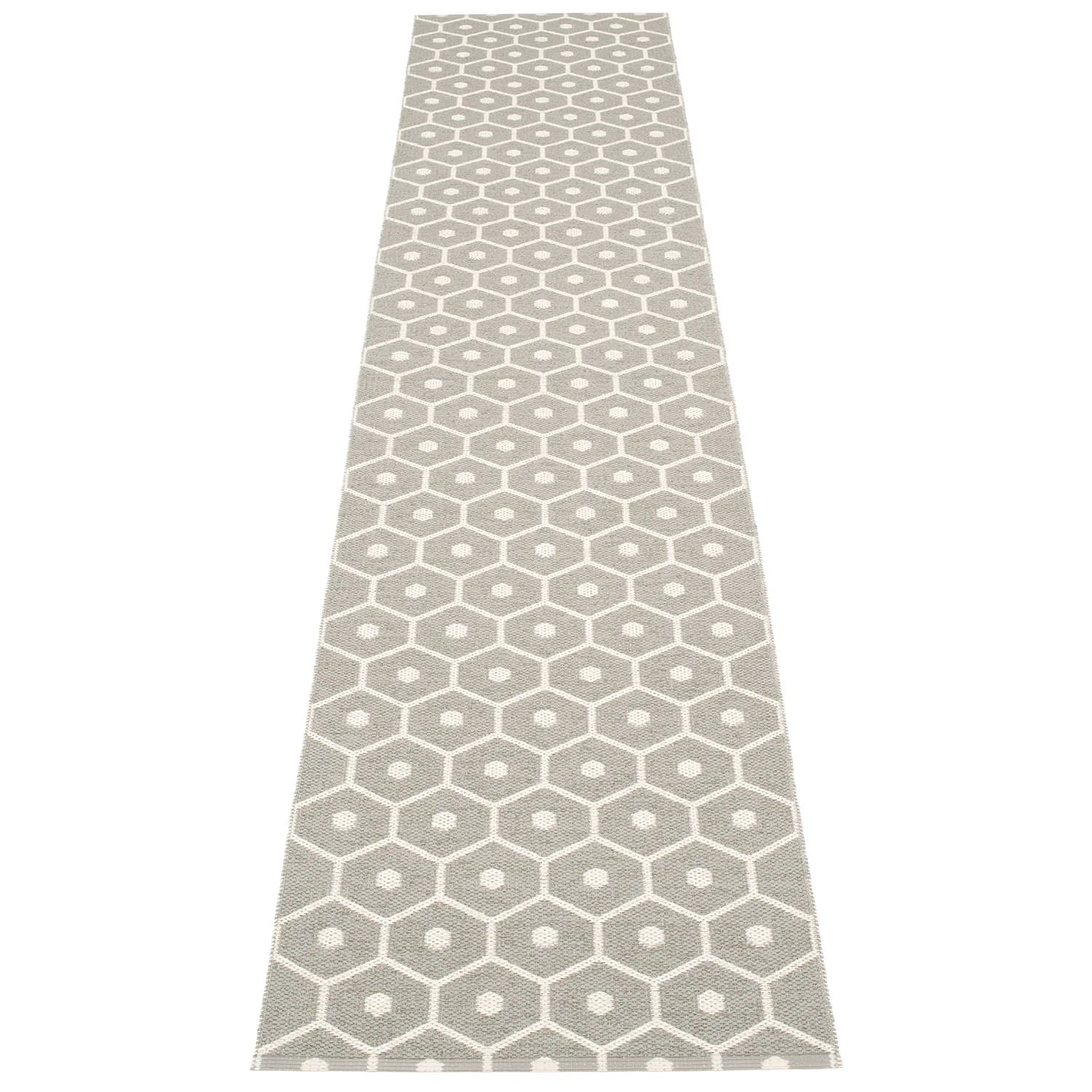 Pappelina, Honey Teppich 70x350 cm warm grey / vanilla