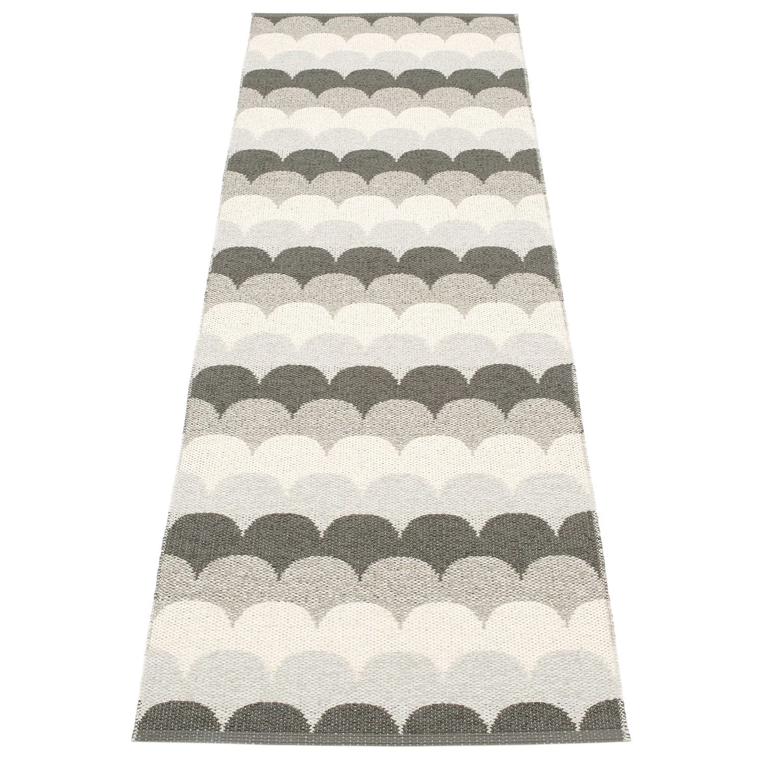Pappelina, Koi Teppich 70x200 cm stone metallic