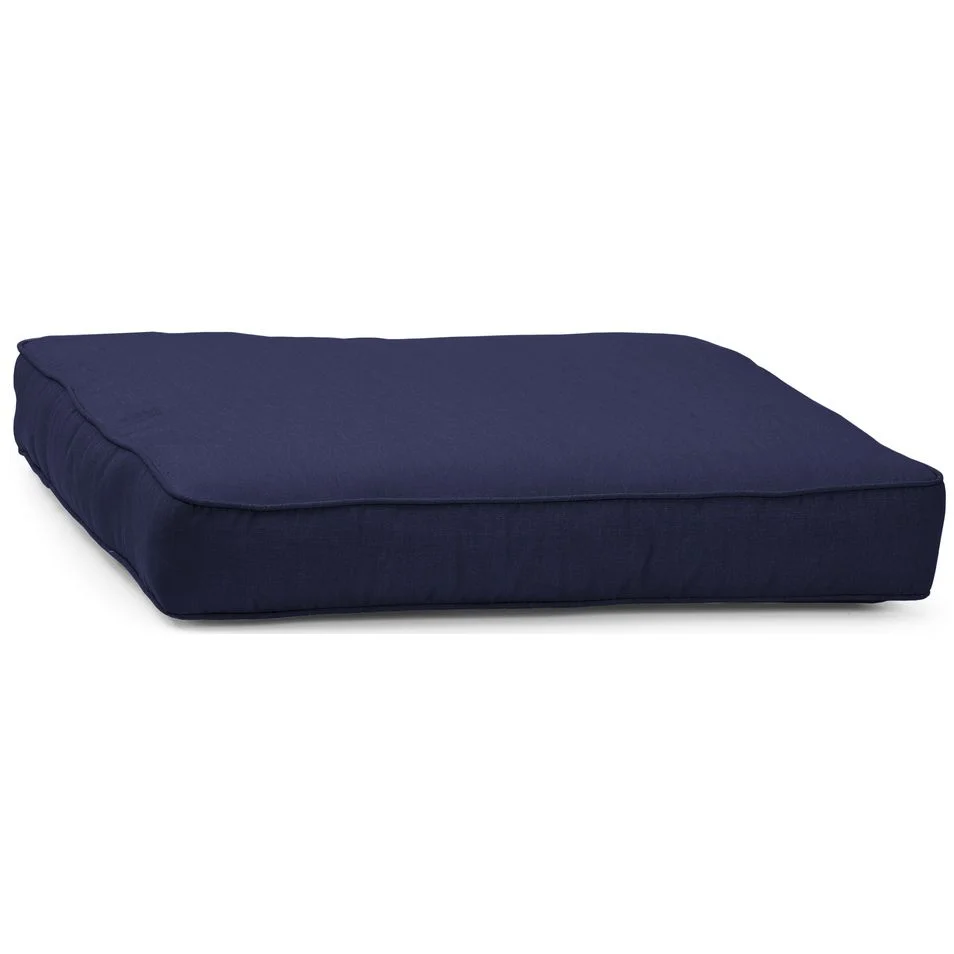 Hillerstorp, Sitzkissen 56X50X12Cm Marineblau Dralon