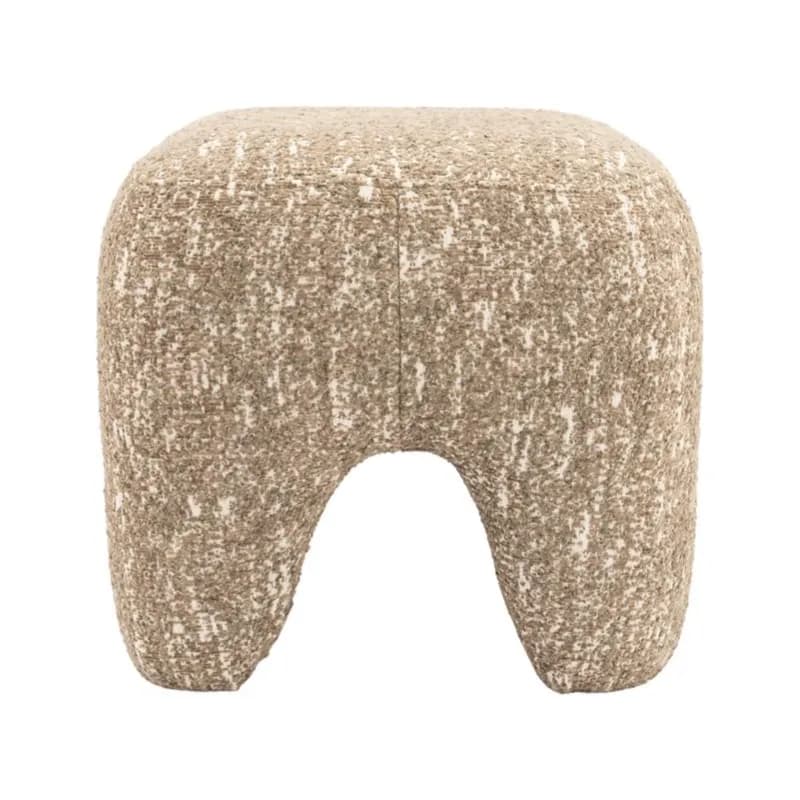 By-Boo, Bayo Hocker 46x46x43 cm Polyester taupe