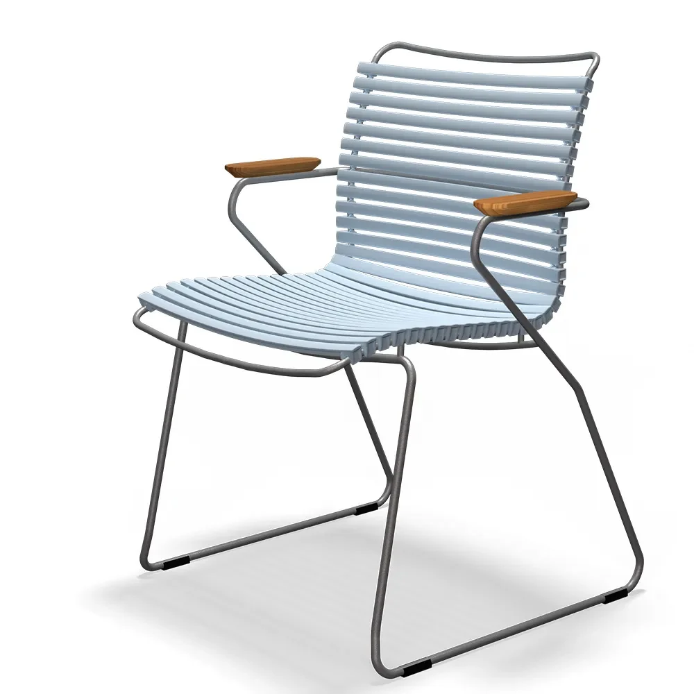 Houe, Click Sessel hellblau Aluminium