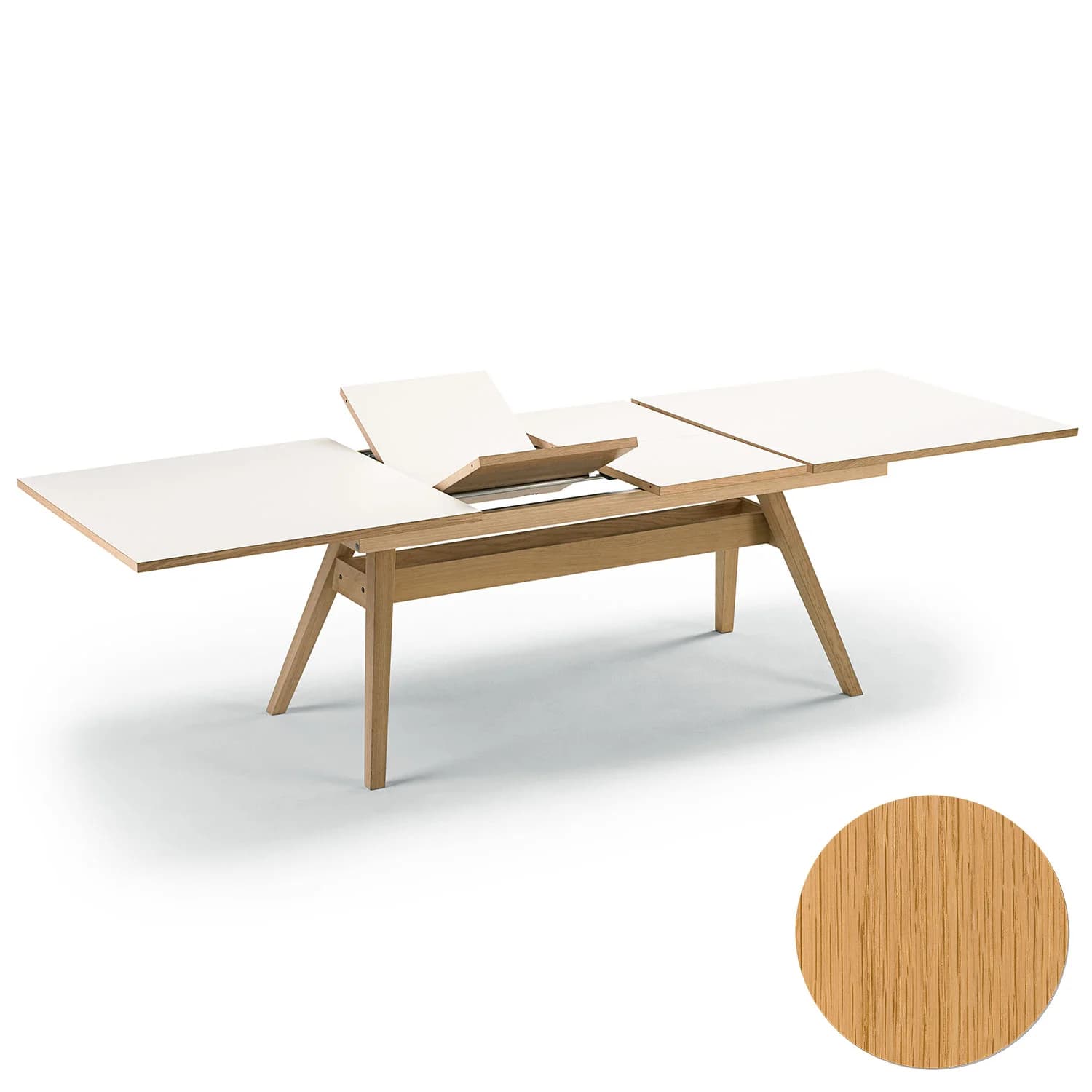 Skovby, Sm11 Tisch Eiche Naturöl 183-275X100X74Cm