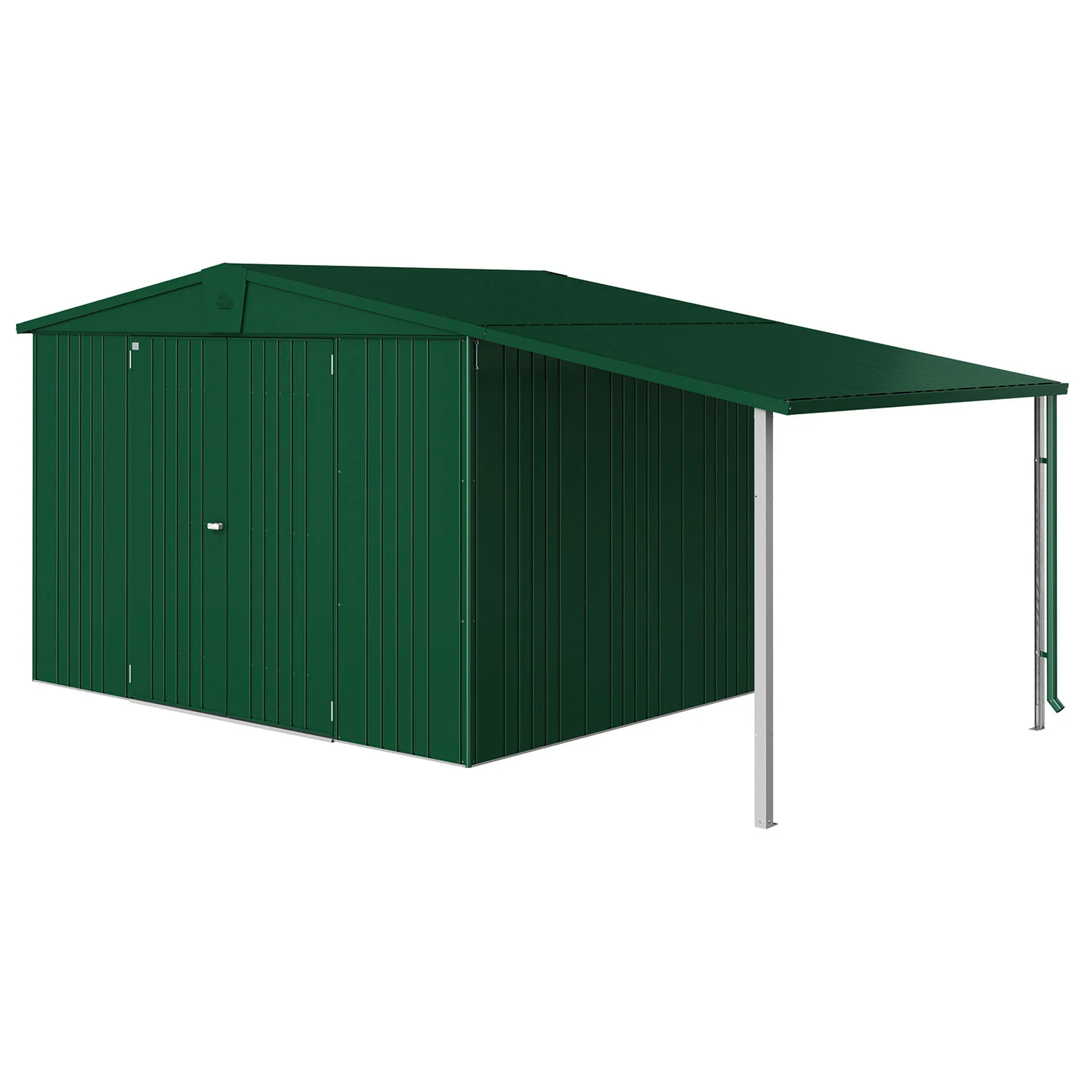 Biohort, Europa Seitendach Gerätehaus Größe 45 dunkelgrün Biohort