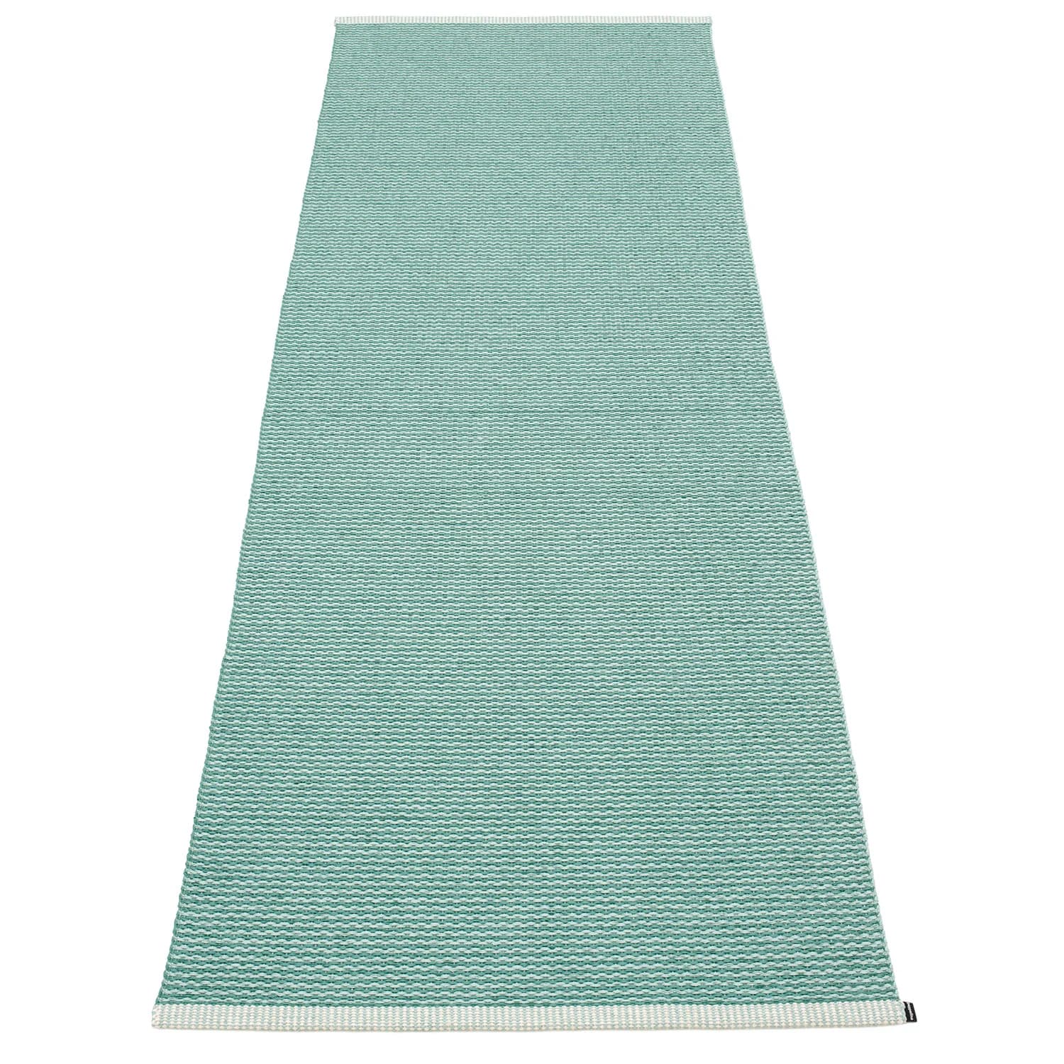 Pappelina, Mono Teppich 70x200 cm jade / pale turquoise