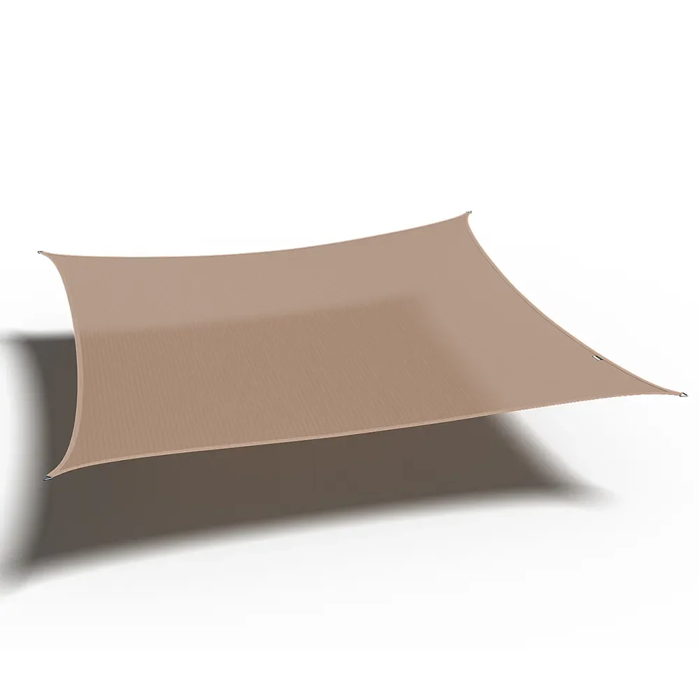 Platinum Sun & Shade, Coolfit Sonnensegel quadratisch 500x500cm beige