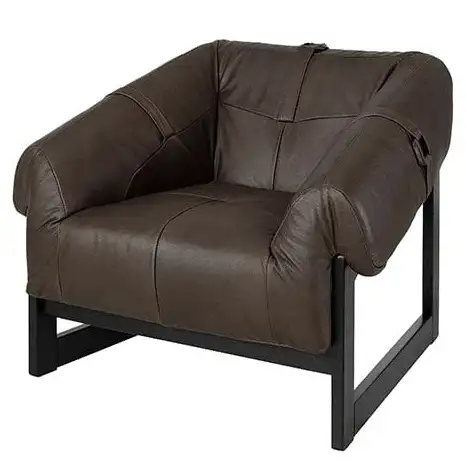 Lee Leather Armchair Espresso
